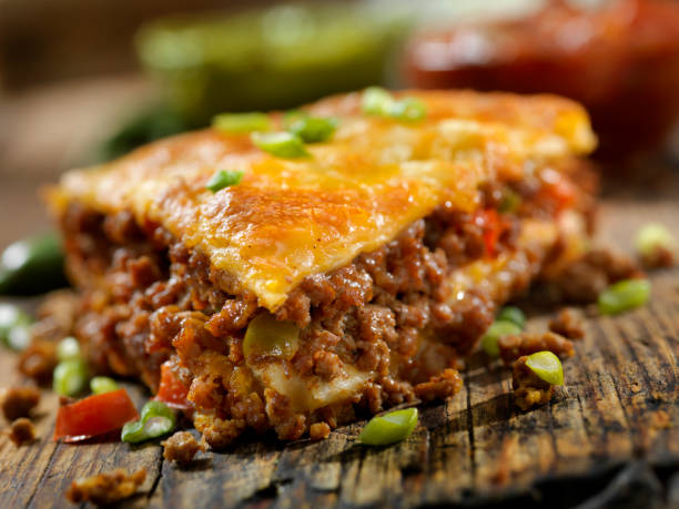 Mince pie with vegetables