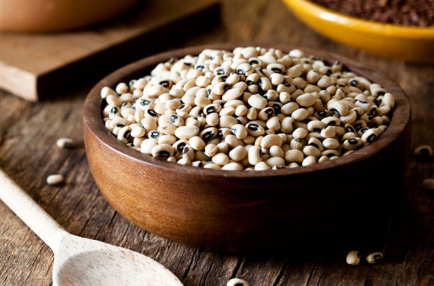 Black eyed peas with cottage cheese