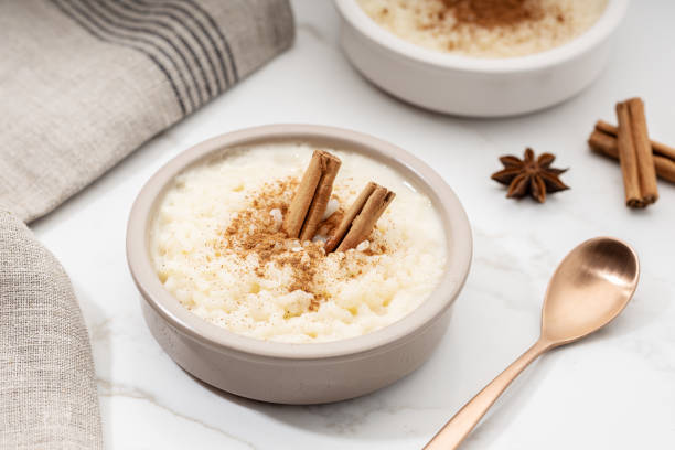 Healthy rice pudding