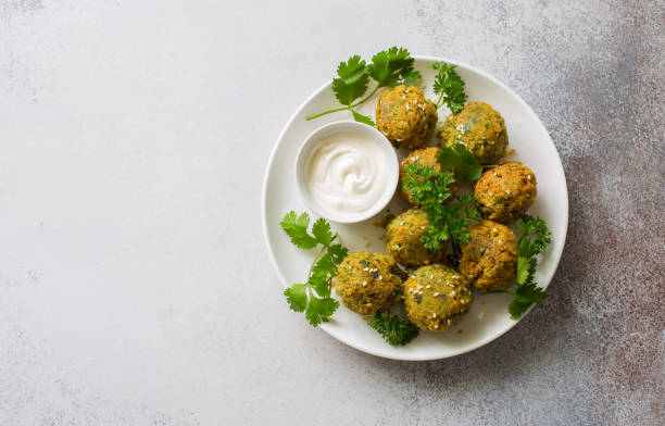 Falafel in the oven