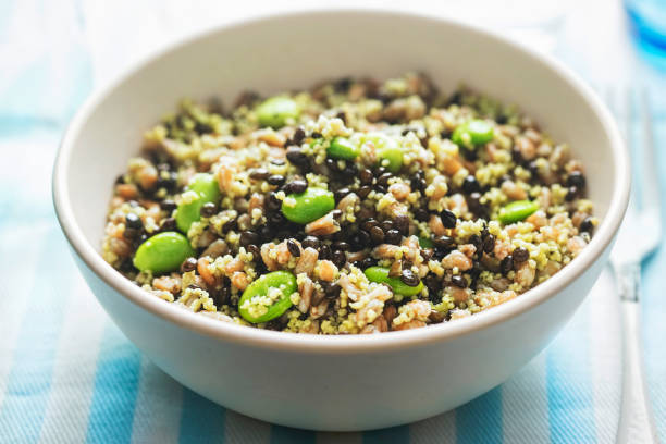 Tabbouleh with lentils