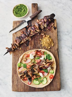 Vegan skewer